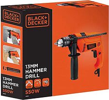 Ударная дрель Black & Decker HD555