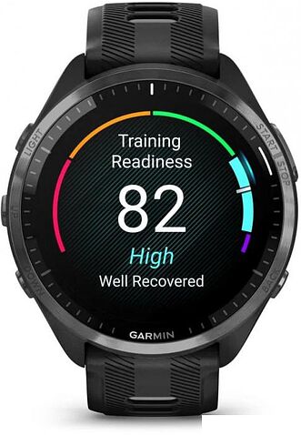 Умные часы Garmin Forerunner 965 (черный/серый)