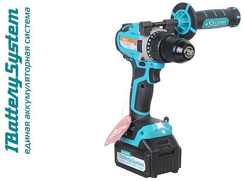 Дрель-шуруповерт Sturm CD2080 (с 2-мя АКБ, кейс)