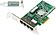 Сетевой адаптер HP Ethernet 1Gb 4-port 331T Adapter (647594-B21)