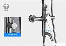 Душевая система Ledeme L72402