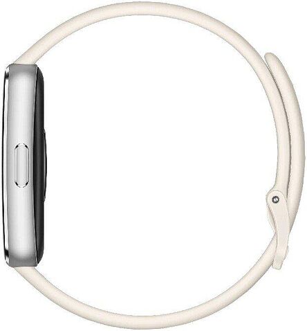 Фитнес-браслет Huawei Band 11 (серебристый алюминиевый корпус, с белым силиконовым ремешком, международная версия)