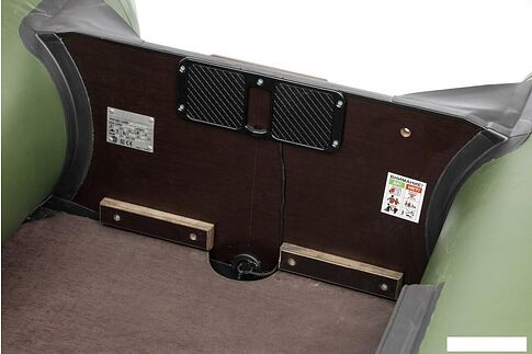 Моторно-гребная лодка BarrakuDA BR-2900 Киль (зеленый)