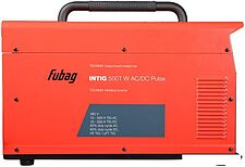 Сварочный инвертор Fubag INTIG 500 T AC/DC Pulse 31457.2 (с горелкой) Сварочный инвертор Fubag INTIG 500 T AC/DC Pulse 31457.2 (с горелкой)