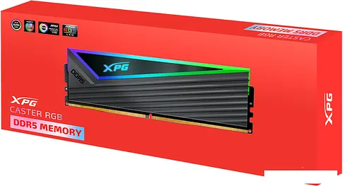 Оперативная память ADATA XPG Caster RGB 2x16ГБ DDR5 6400 МГц AX5U6400C3216G-DCCARGY