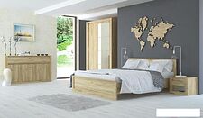 Комод Интерлиния Лима ЛМ-2Д2Ш (дуб корабельный белый)