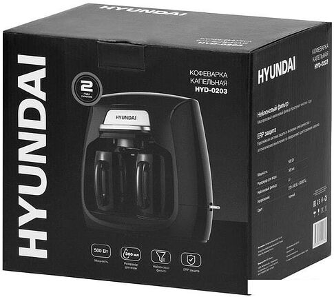 Капельная кофеварка Hyundai HYD-0203