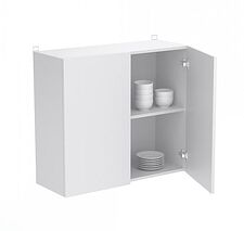 Шкаф навесной Артём-Мебель Мэри 800мм СН-114.205 (белый)