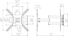 Кронштейн Benatek LCD-44B