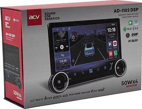 USB-магнитола ACV AD-1102 DSP