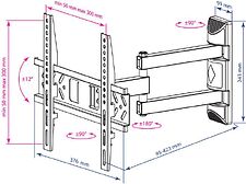 Кронштейн Kromax PIXIS-XS Кронштейн Kromax PIXIS-XS