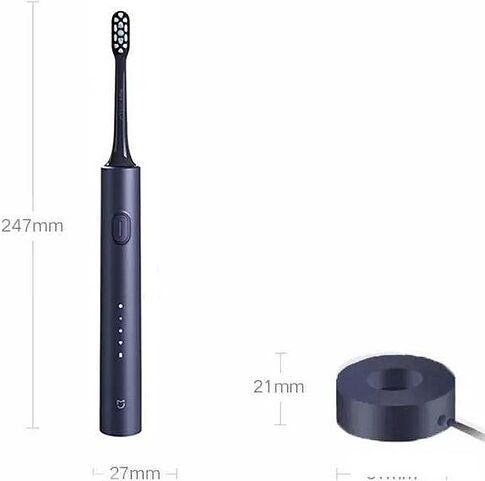 Электрическая зубная щетка Xiaomi Electric Toothbrush T302 MES608 (китайская версия, темно-синий)