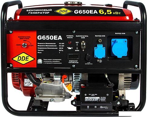 Бензиновый генератор DDE G650EA