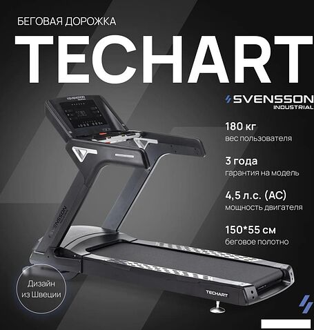 Электрическая беговая дорожка Svensson Industrial Techart