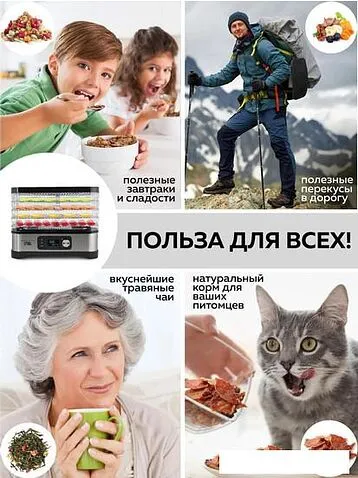 Сушилка для овощей и фруктов GFgril GFD-001