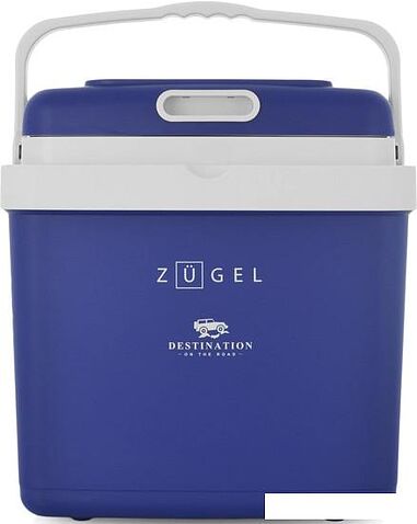 Термоэлектрический автохолодильник ZUGEL ZCR33 (синий)