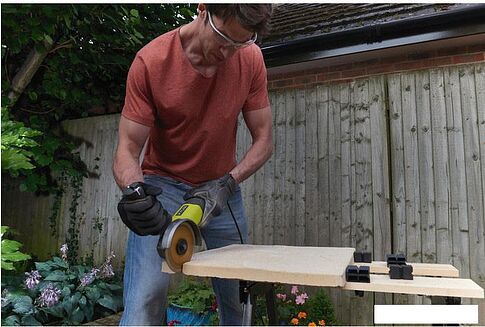 Угловая шлифмашина Ryobi RAG800-125S [5133002493]