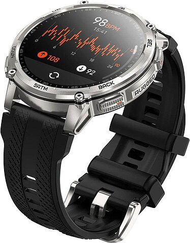 Умные часы Kospet Tank T4C (серебристый)
