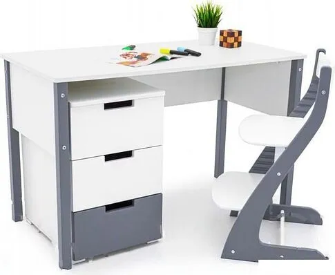 Тумба Бельмарко Svogen 1921 (графит/белый)