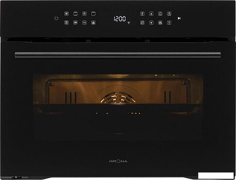 Электрический духовой шкаф Krona Onyx 45H BL/BL