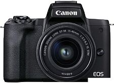 Беззеркальный фотоаппарат Canon EOS M50 Mark II Kit EF-M 15-45mm f/3.5-6.3 IS STM (черный) Беззеркальный фотоаппарат Canon EOS M50 Mark II Kit EF-M 15-45mm f/3.5-6.3 IS STM (черный)