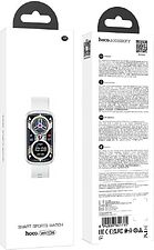 Умные часы Hoco Y25 (серебристый)