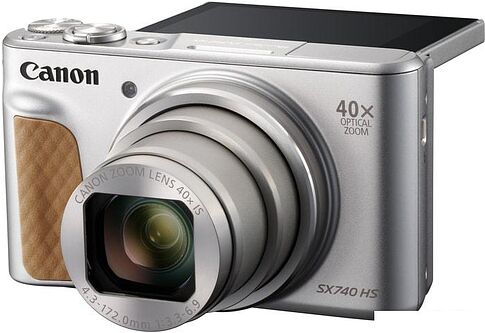 Фотоаппарат Canon PowerShot SX740 HS (серебристый)