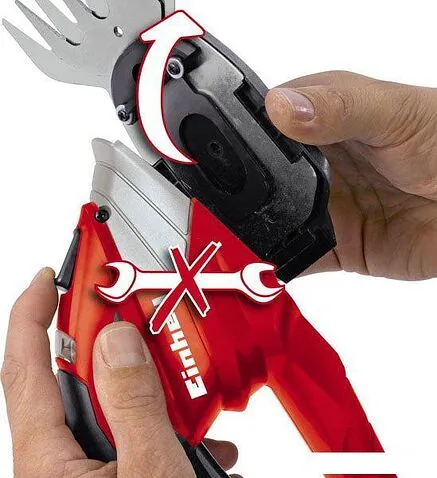 Кусторез + ножницы Einhell GE-CG 12 Li (с АКБ)