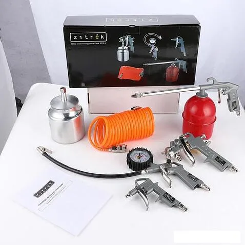 Zitrek 5PCS-1 SET5 (краскораспылитель, пневмоинструмент)