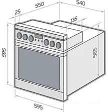 Духовой шкаф Hansa BOES68405