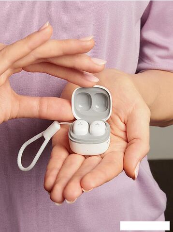 Наушники AccesStyle Candy TWS (белый)