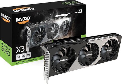 Видеокарта Inno3D GeForce RTX 5080 X3 N50803-16D7-176068N