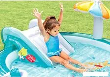 Надувной бассейн Intex Малыш Аллигатор 57165 (201x170)