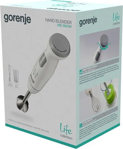 Погружной блендер Gorenje HBC802QW