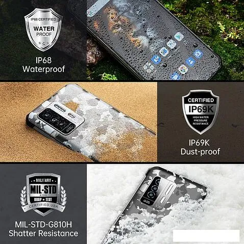 Смартфон Oukitel WP27 12GB/256GB (синий)