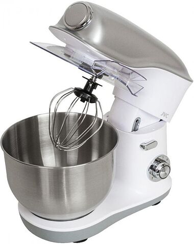 Планетарный миксер JVC JK-MX510 (белый/серебристый)