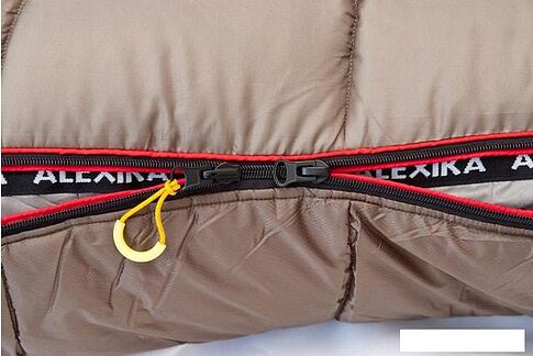 Спальный мешок AlexikA Iceland (оливковый, молния справа)