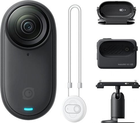 Экшен-камера Insta360 GO 3S 128GB (черный)