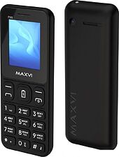 Кнопочный телефон Maxvi P99 (черный)