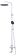 Душевая система  IDDIS Aiger AIGWT3Fi06 (белый матовый)
