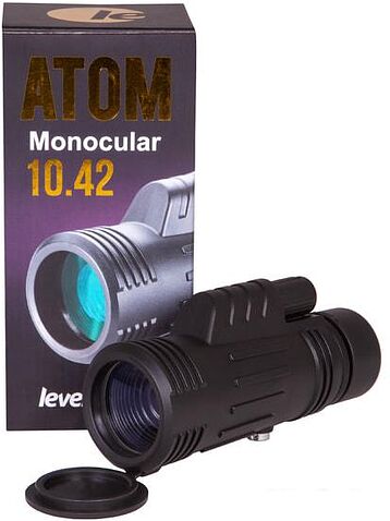 Монокуляр Levenhuk Atom 10x42 (черный)