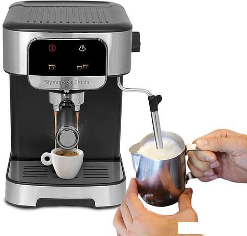 Рожковая кофеварка Zigmund & Shtain Al caffe ZCM-881