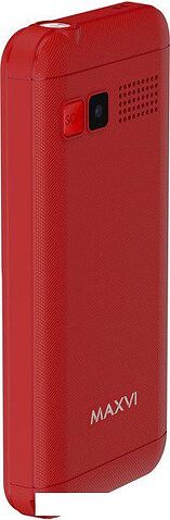 Кнопочный телефон Maxvi B231ds (красный)