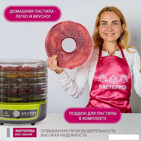 Сушилка для овощей и фруктов Мастерица EFD-1003VM