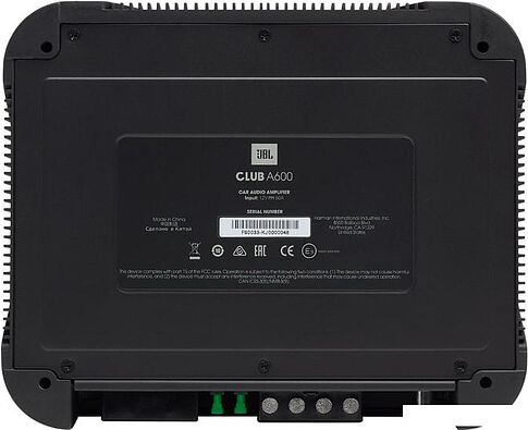 Автомобильный усилитель JBL Club A600