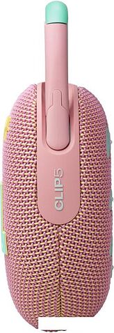 Беспроводная колонка JBL Clip 5 (розовый)