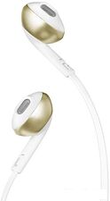 Наушники с микрофоном JBL T205 (золотистый шампань) Наушники с микрофоном JBL T205 (золотистый шампань)