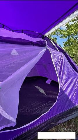 Треккинговая палатка Calviano Acamper Monsun 3 (фиолетовый)