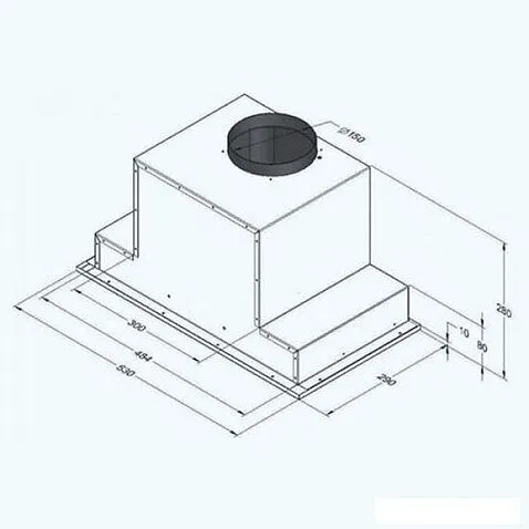 Кухонная вытяжка Akpo Neva Eco 60 WK-4 (нержавеющая сталь)