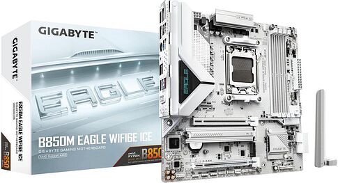 Материнская плата Gigabyte B850M Eagle WiFi6E Ice (rev. 1.1)